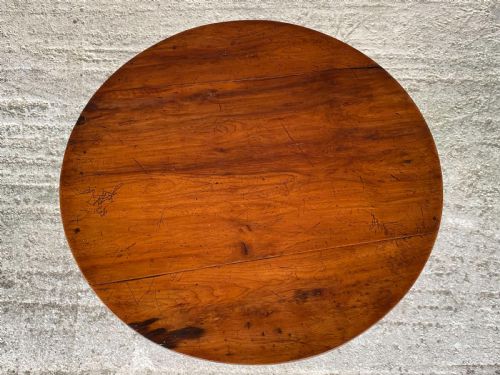 ANTIQUE YEW LAMP TABLE ENGLISH REGENCY CIRCA 1820 - ADDITIONAL PHOTO 9