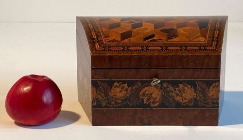 TUNBRIDGE WARE CORRESPONDENCE STATIONERY LETTERS BOX BY EDMUND NYE 19TH CENTURY - ADDITIONAL PHOTO 9