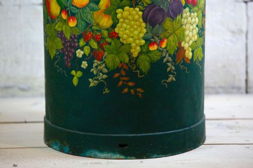 MILK CHURN PAINTED JARDINIERE UMBRELLA POT - ADDITIONAL PHOTO 6