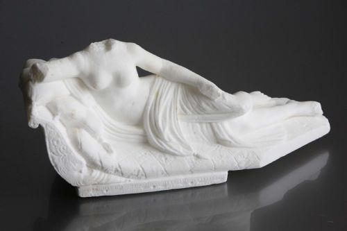 CARRARA MARBLE SCULPTURE PAULINE BONAPARTE VENUS VICTRIX ANTONIO CANOVA - ADDITIONAL PHOTO 2