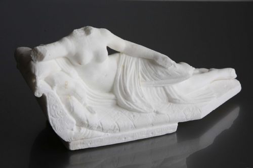 CARRARA MARBLE SCULPTURE PAULINE BONAPARTE VENUS VICTRIX ANTONIO CANOVA - ADDITIONAL PHOTO 4