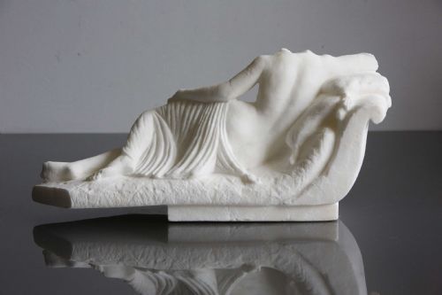 CARRARA MARBLE SCULPTURE PAULINE BONAPARTE VENUS VICTRIX ANTONIO CANOVA - ADDITIONAL PHOTO 9