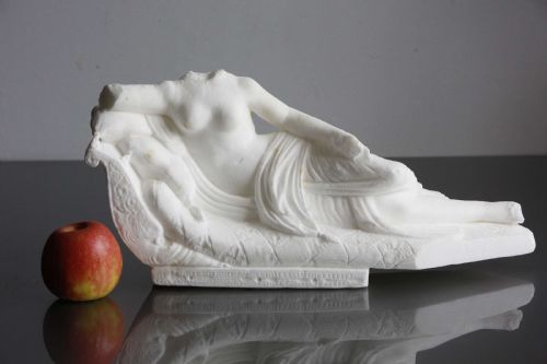 CARRARA MARBLE SCULPTURE PAULINE BONAPARTE VENUS VICTRIX ANTONIO CANOVA - ADDITIONAL PHOTO 12