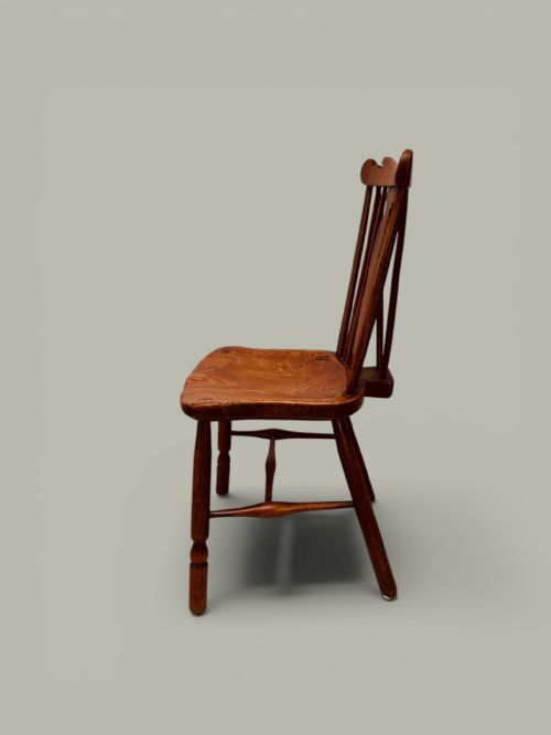 WINDSOR COMB BACK SIDE CHAIRS SET OF 8 IN FRUITWOOD ELM C1780 - ADDITIONAL PHOTO 8