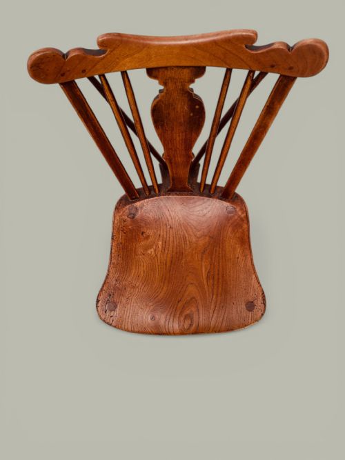 WINDSOR COMB BACK SIDE CHAIRS SET OF 8 IN FRUITWOOD ELM C1780 - ADDITIONAL PHOTO 10