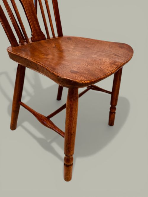 WINDSOR COMB BACK SIDE CHAIRS SET OF 8 IN FRUITWOOD ELM C1780 - ADDITIONAL PHOTO 11