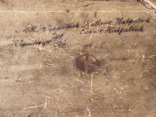 REGENCY LEATHER BOUND WRITING SLOPE SEWING JEWELLERY BOX ENGRAVED K 1818 - ADDITIONAL PHOTO 19