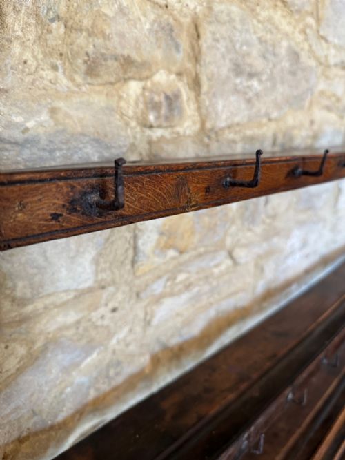 POTBOARD DRESSER AND RACK OAK C1790 - ADDITIONAL PHOTO 4
