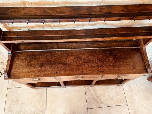 POTBOARD DRESSER AND RACK OAK C1790 - ADDITIONAL PHOTO 6