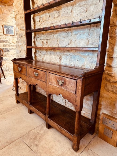 POTBOARD DRESSER AND RACK OAK C1790 - ADDITIONAL PHOTO 7