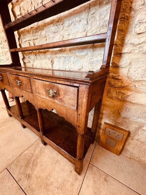 POTBOARD DRESSER AND RACK OAK C1790 - ADDITIONAL PHOTO 11