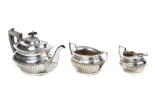 Victorian Silver Plated Tea Set