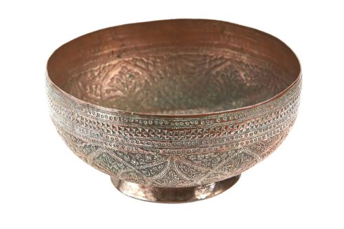 19TH CENTURY INDIAN COPPER BOWL