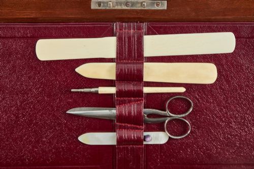 FINE QUALITY ANTIQUE STATIONARY BOX - ADDITIONAL PHOTO 7