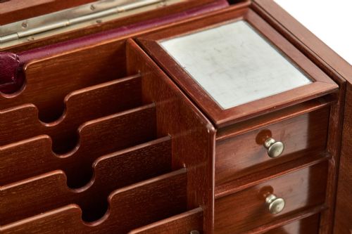 FINE QUALITY ANTIQUE STATIONARY BOX - ADDITIONAL PHOTO 10