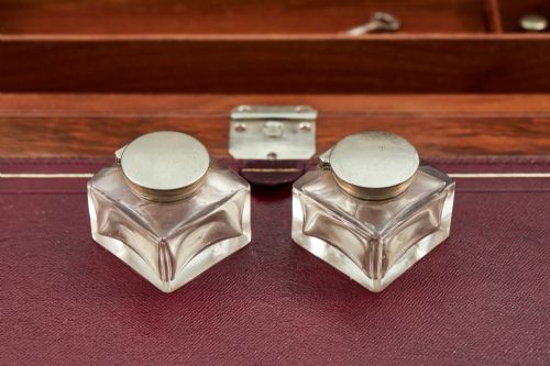 FINE QUALITY ANTIQUE STATIONARY BOX - ADDITIONAL PHOTO 11