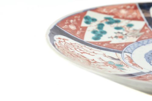 ANTIQUE JAPANESE IMARI CHARGER - ADDITIONAL PHOTO 4