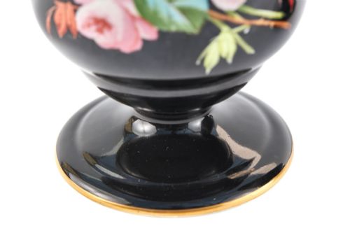 PAIR OF ANTIQUE VICTORIAN PORCELAIN VASES - ADDITIONAL PHOTO 5