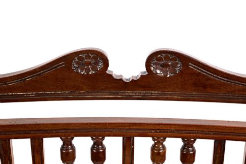 ANTIQUE PAIR OF QUALITY MAHOGANY SIDE CHAIRS - ADDITIONAL PHOTO 5