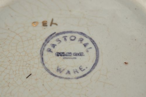 ANTIQUE POTTERY JARDINIER - ADDITIONAL PHOTO 6
