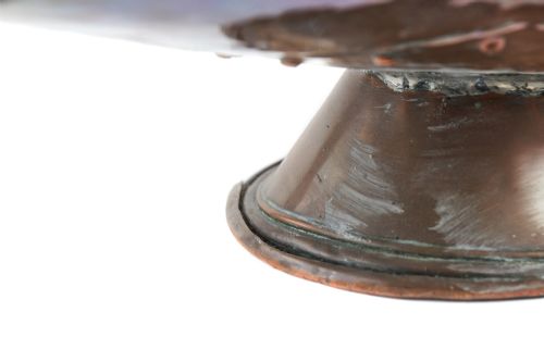 ANTIQUE COPPER COAL SCUTTLE - ADDITIONAL PHOTO 1