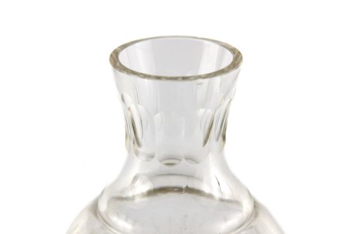 ANTIQUE CUT GLASS CARAFE - ADDITIONAL PHOTO 1
