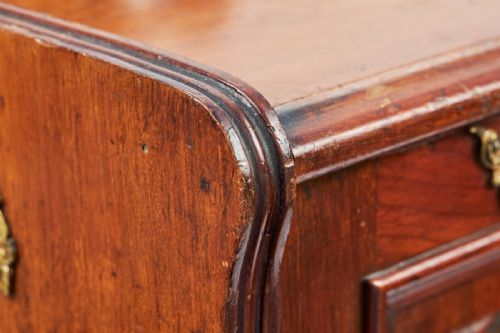 ANTIQUE CARVED MAHOGANY COAL BOX - ADDITIONAL PHOTO 6