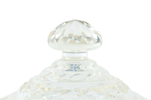 ANTIQUE CUT GLASS JAR - ADDITIONAL PHOTO 6