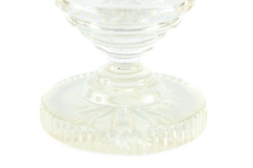 ANTIQUE CUT GLASS JAR - ADDITIONAL PHOTO 7