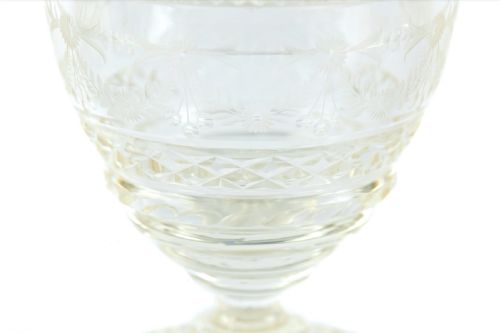 ANTIQUE CUT GLASS JAR - ADDITIONAL PHOTO 8