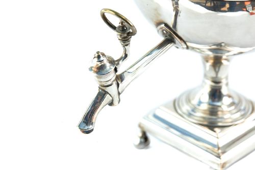 QUALITY SHEFFIELD SILVER PLATED SAMOVAR TEA URN - ADDITIONAL PHOTO 2
