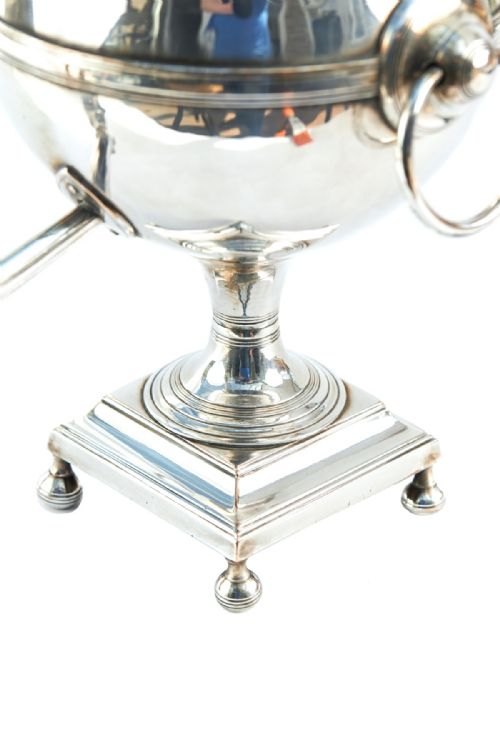 QUALITY SHEFFIELD SILVER PLATED SAMOVAR TEA URN - ADDITIONAL PHOTO 3