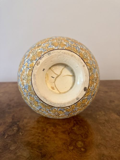 WONDERFUL QUALITY LARGE ANTIQUE DOULTON VASE - ADDITIONAL PHOTO 4