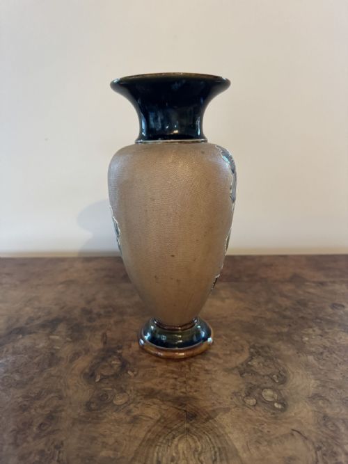 FANTASTIC QUALITY ANTIQUE DOULTON LAMBETH VASE - ADDITIONAL PHOTO 1