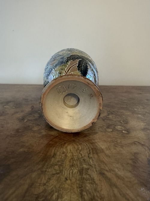 FANTASTIC QUALITY ANTIQUE DOULTON LAMBETH VASE - ADDITIONAL PHOTO 4