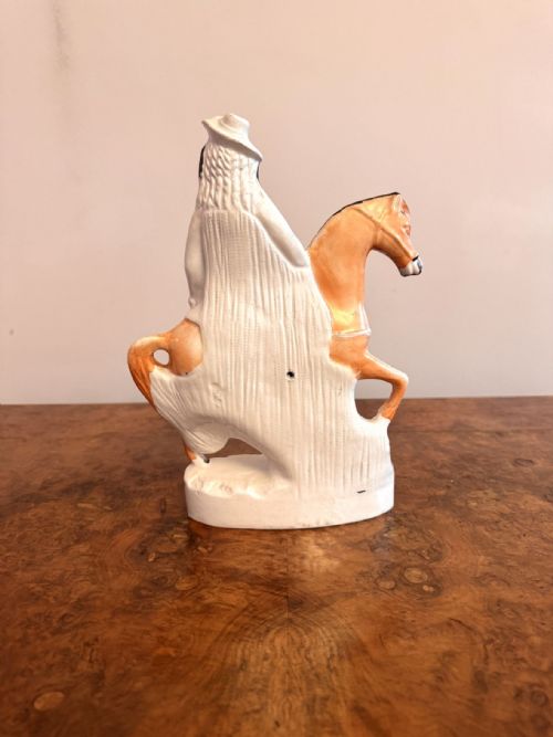 WONDERFUL QUALITY ANTIQUE VICTORIAN STAFFORDSHIRE FIGURE - ADDITIONAL PHOTO 2