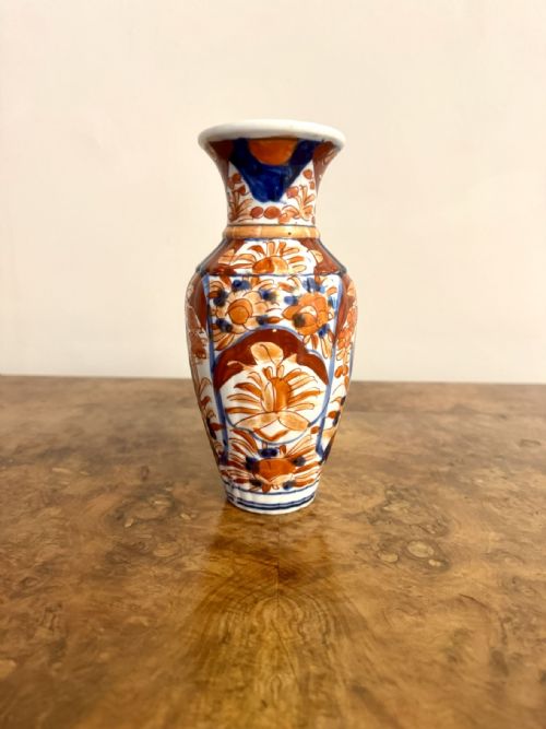 LOVELY QUALITY ANTIQUE JAPANESE IMARI VASE - ADDITIONAL PHOTO 4