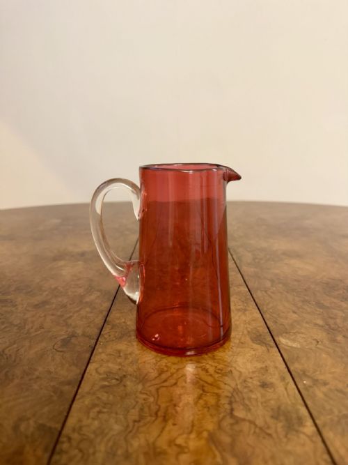 QUALITY COLLECTION OF ANTIQUE CRANBERRY GLASS - ADDITIONAL PHOTO 8