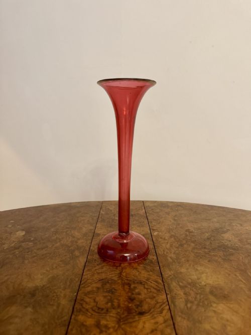 QUALITY COLLECTION OF ANTIQUE CRANBERRY GLASS - ADDITIONAL PHOTO 6