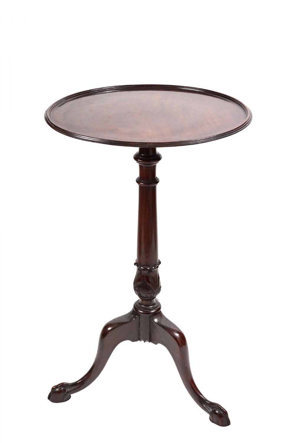 Antique George III Mahogany Lamp Table