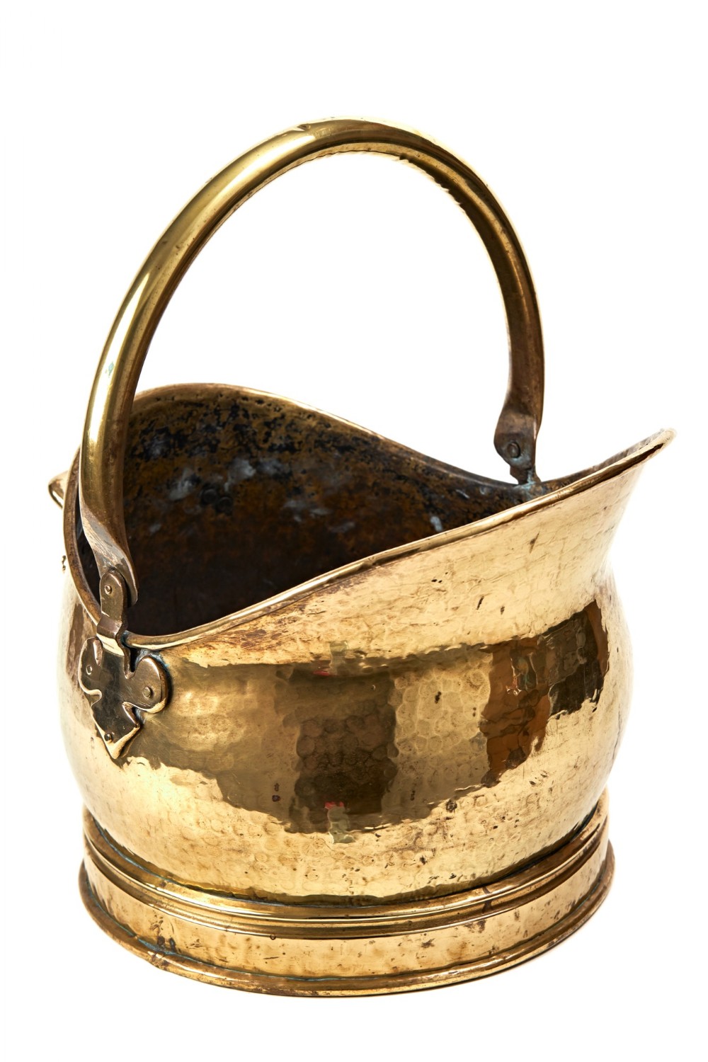 Antique Brass Coal Scuttle