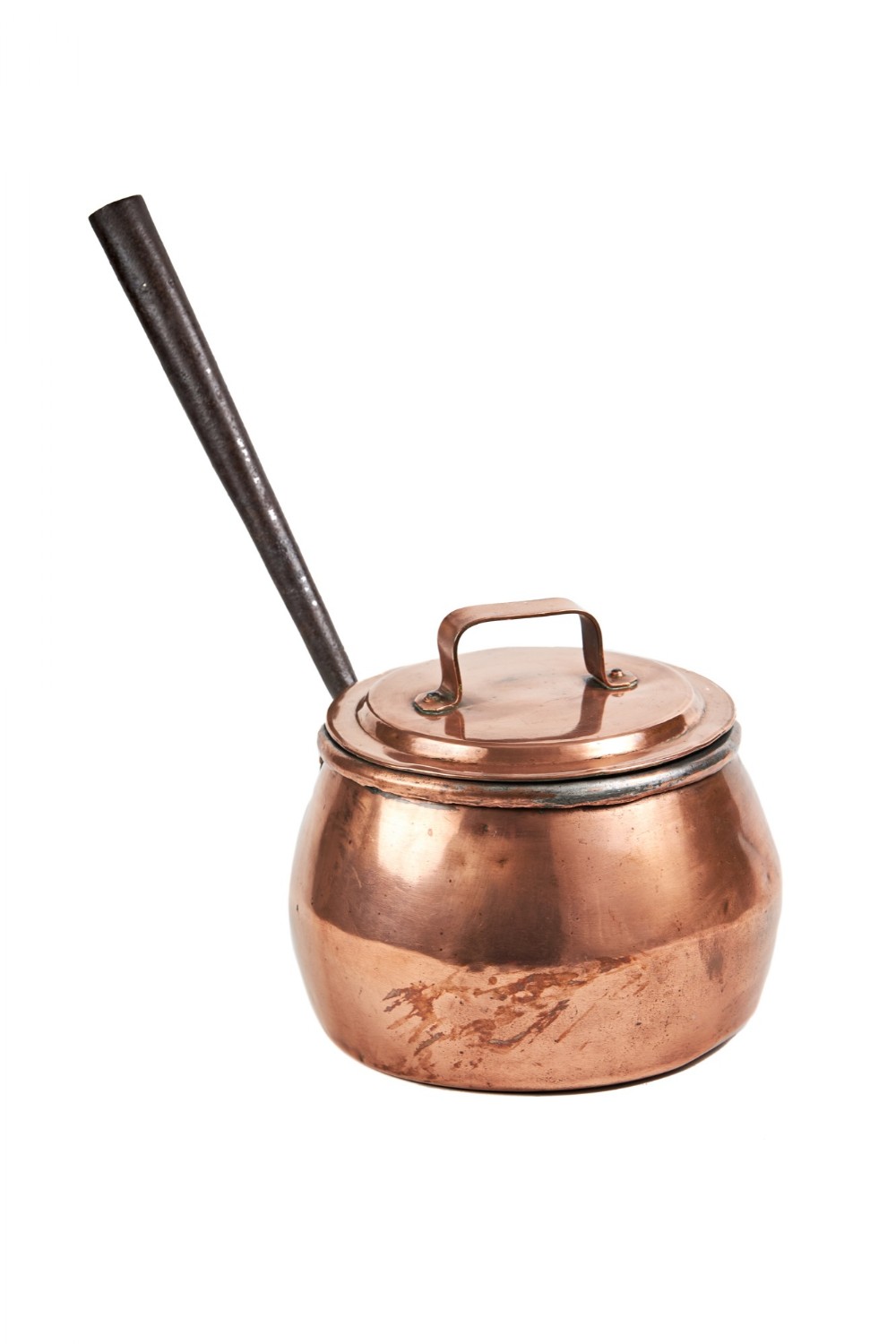 Antique Georgian Copper Saucepan