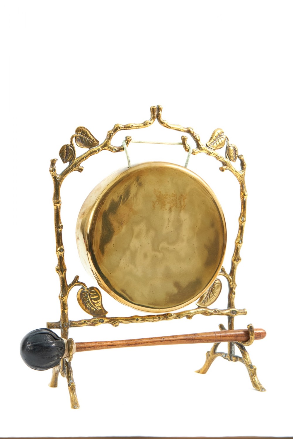 Antique Brass Table Gong