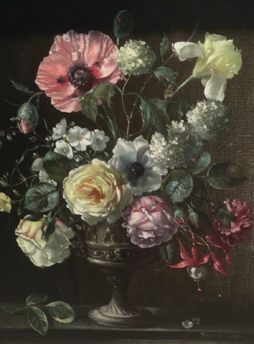 terence loudon oil painting - CATEGORY: ANTIQUE ART - DATED 1930