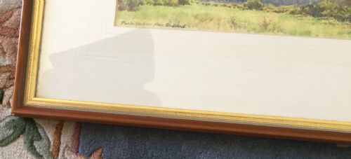 ARTHUR EDGAR ROWE WATERCOLOUR POOLE HARBOUR FROM STUDLAND - ADDITIONAL PHOTO 3
