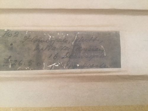 WALTER EMSLEY WATERCOLOUR FLOWERGATE WHITBYYORKSHIRE - ADDITIONAL PHOTO 3