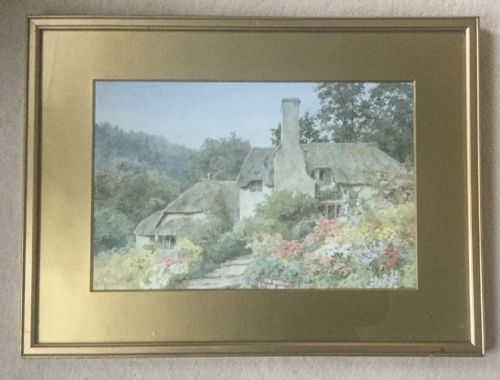 THOMAS NICHOLSON TYNDALE WATERCOLOUR SELWORTHY SOMERSET - ADDITIONAL PHOTO 1