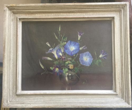 MARGARET EVANGELINE WILSON OIL PAINTING MORNING GLORY - ADDITIONAL PHOTO 1