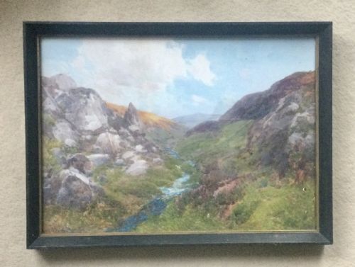 FREDERICK WILLIAM WIDGERY WATERCOLOUR WEST COUNTRY LANDSCAPE - ADDITIONAL PHOTO 1