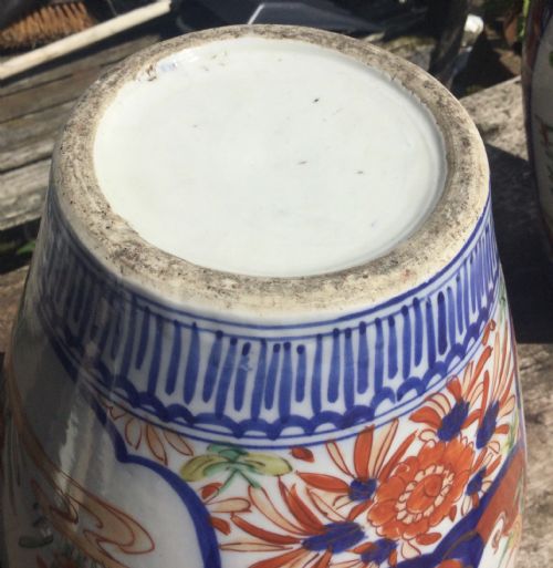 PAIR OF JAPANESE IMARI PORCELAIN VASES - ADDITIONAL PHOTO 6